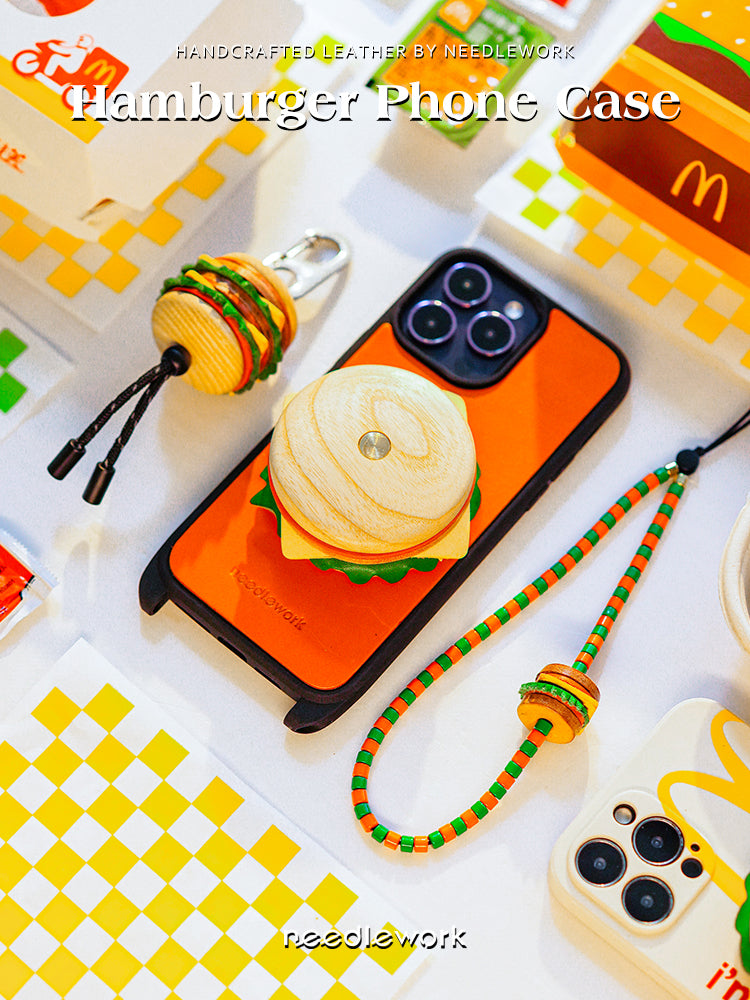 Hamburger back clip Cases