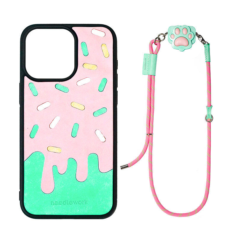 Pink ice cream Cases