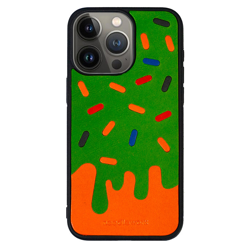 Colorful ice cream Cases